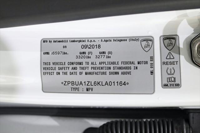 Photo of 2019 Bianco Icarus Metallic Lamborghini Urus