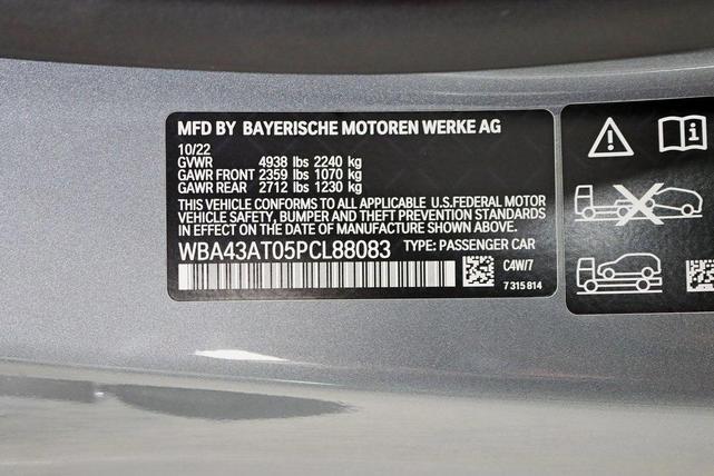 Photo of 2023 Skyscraper Gray Metallic BMW 430