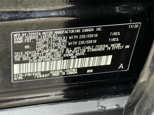 Photo of 2021 Midnight Black Toyota RAV4