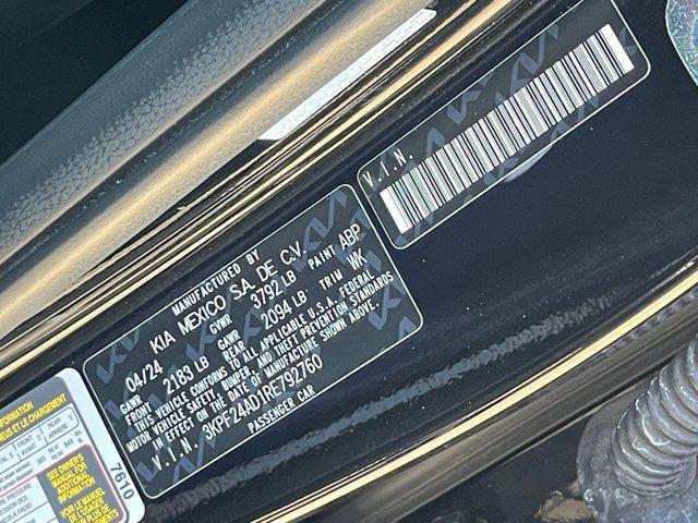 Photo of 2024 Aurora Black Kia Forte