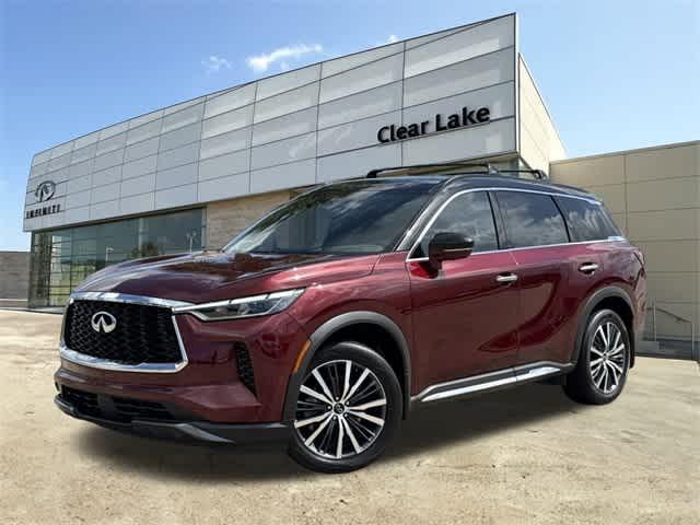 Photo of 2023 2 Tone Deep Bordeaux INFINITI QX60