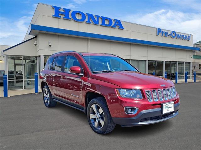 Photo of 2016 Deep Cherry Red Crystal Pearlcoat Jeep Compass
