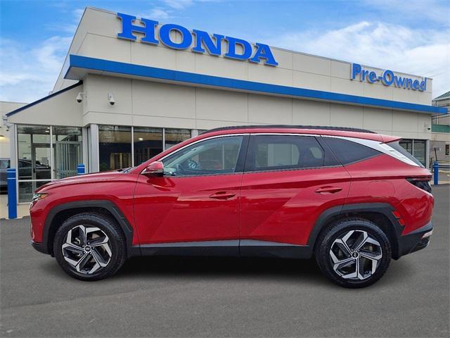 Photo of 2022 Calypso Red Hyundai TUCSON