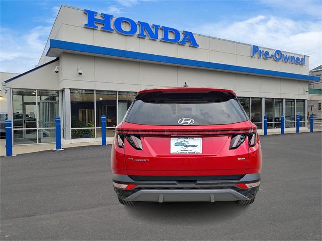 Photo of 2022 Calypso Red Hyundai TUCSON
