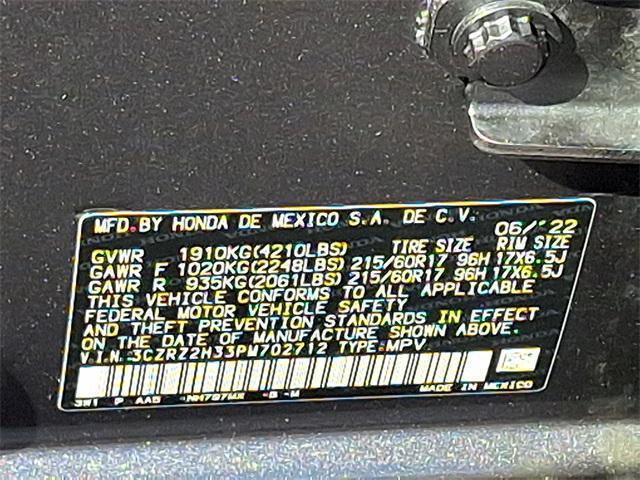 Photo of 2023 Modern Steel Metallic Honda HR-V