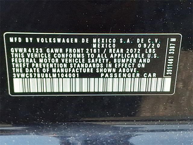 Photo of 2020 Deep Black Volkswagen Jetta
