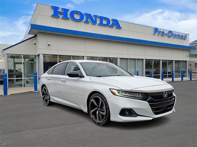 Photo of 2021 Platinum White Pearl Honda Accord