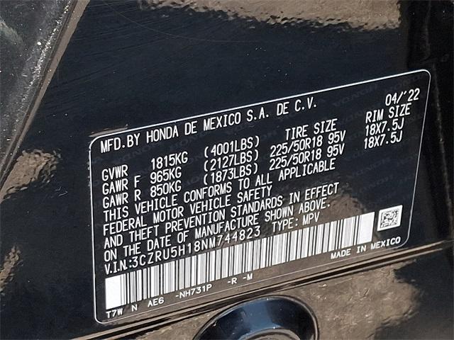 Photo of 2022 Crystal Black Pearl Honda HR-V