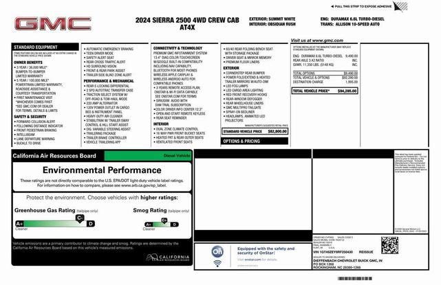 Photo of 2024 Summit White GMC Sierra 2500