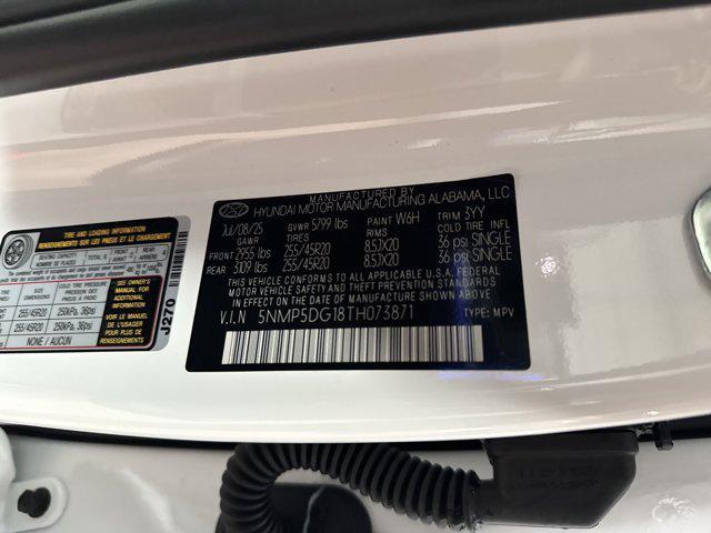 Photo of 2026 White Hyundai SANTA FE