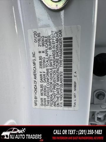 Photo of 2020 Platinum White Pearl Honda Accord