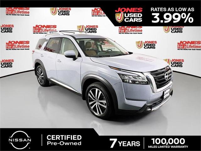 Photo of 2024 Boulder Gray Pearl Nissan Pathfinder