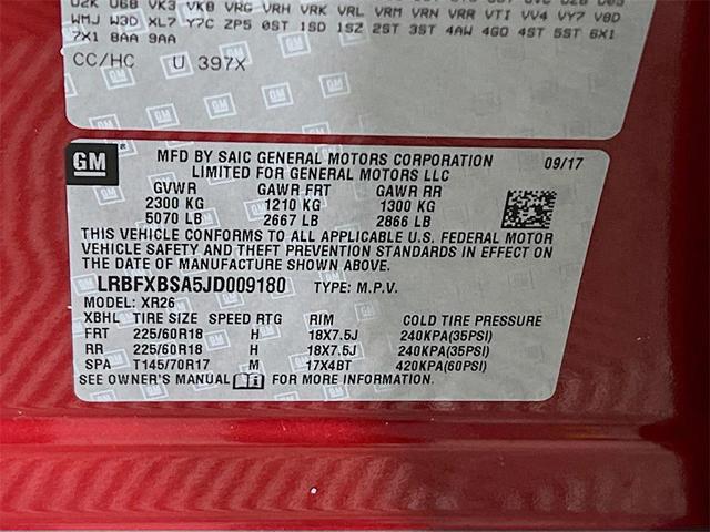 Photo of 2018 Chili Red Metallic Buick Envision