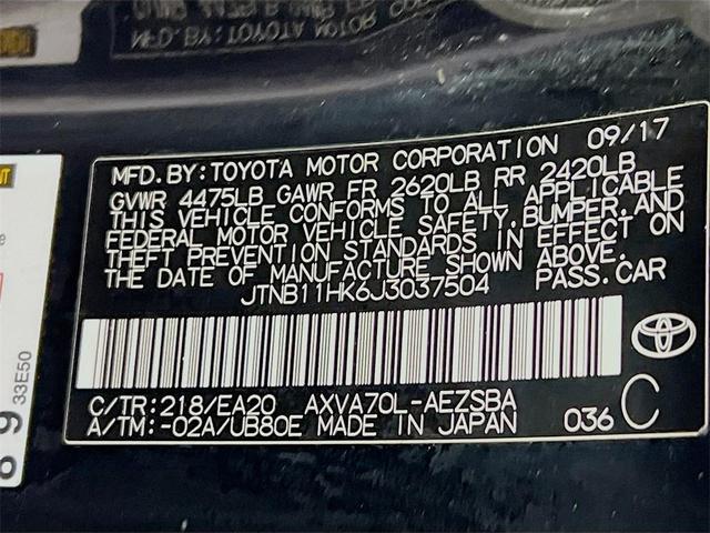 Photo of 2018 Midnight Black Toyota Camry