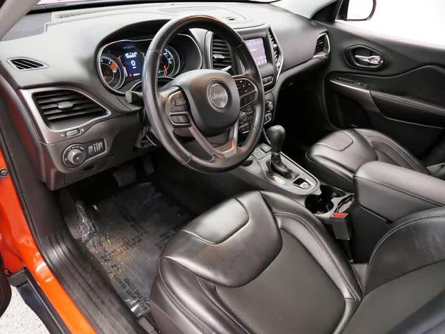 Photo of 2021 Spitfire Orange Clearcoat Jeep Cherokee