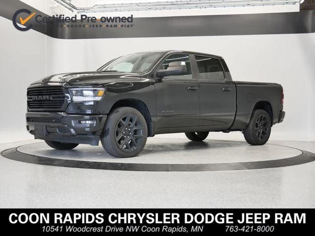 Photo of 2023 Diamond Black Crystal Pearlcoat RAM 1500