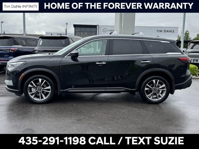 Photo of 2025 Diamond Black INFINITI QX60