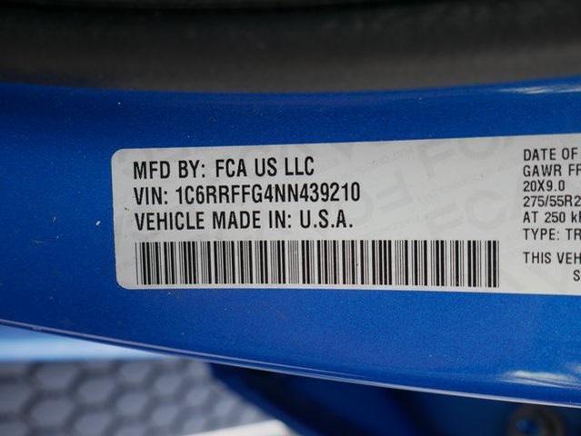 Photo of 2022 Hydro Blue Pearlcoat RAM 1500