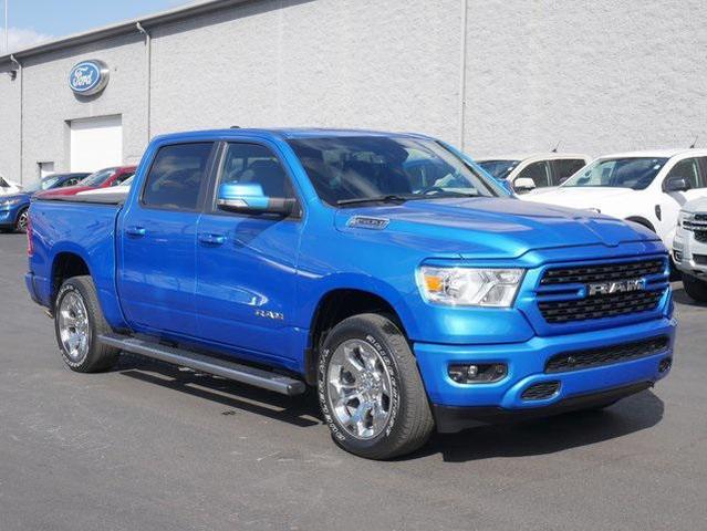 Photo of 2022 Hydro Blue Pearlcoat RAM 1500