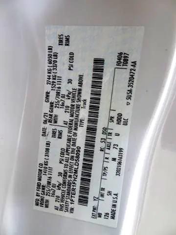 Photo of 2021 Oxford White Ford Ranger