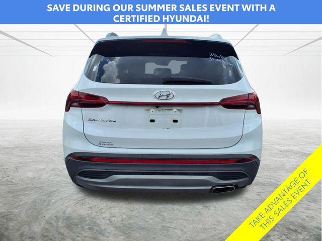 Photo of 2023 Quartz White Hyundai SANTA FE