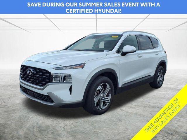 Photo of 2023 Quartz White Hyundai SANTA FE