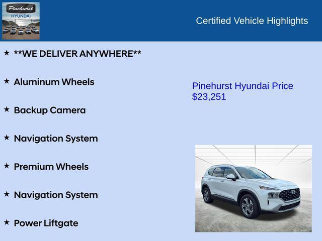 Photo of 2023 Quartz White Hyundai SANTA FE