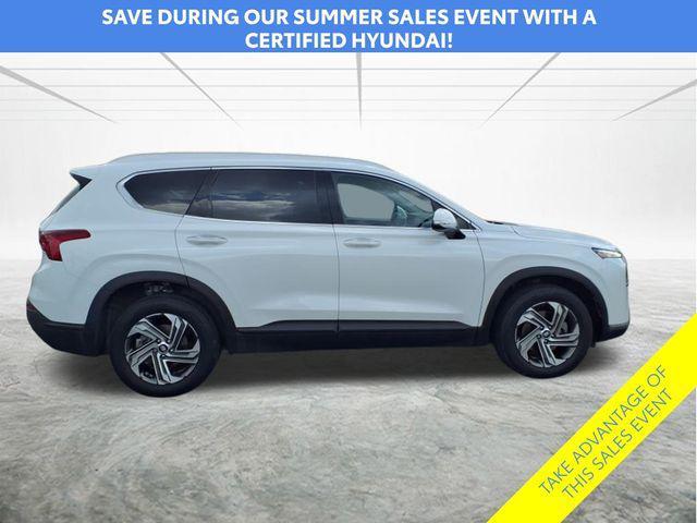 Photo of 2023 Quartz White Hyundai SANTA FE