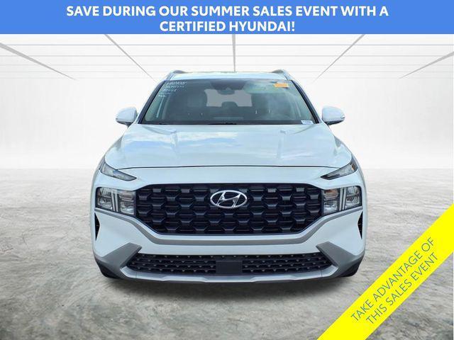 Photo of 2023 Quartz White Hyundai SANTA FE