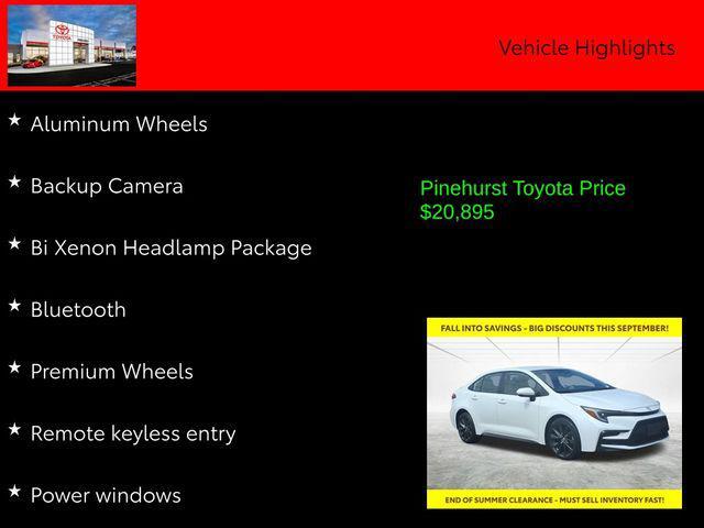Photo of 2024 White Toyota Corolla