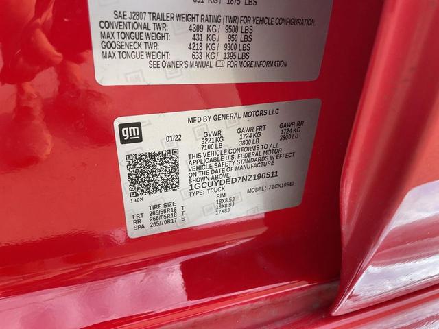 Photo of 2022 Red Hot Chevrolet Silverado 1500