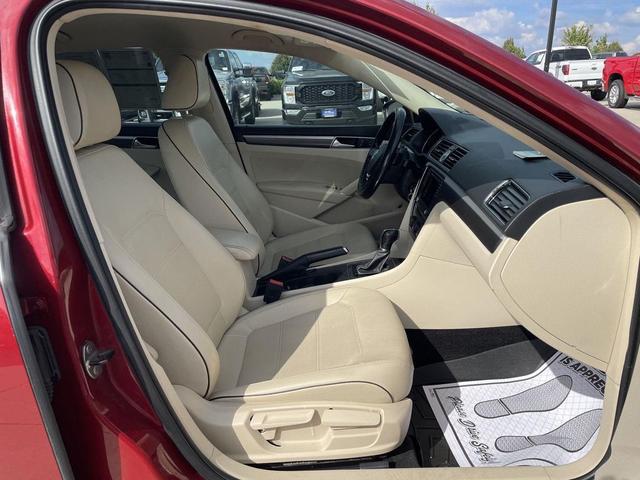 Photo of 2016 Fortana Red Volkswagen Passat