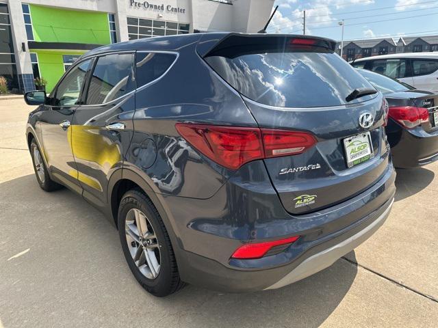 Photo of 2018 Marlin Blue Hyundai Santa Fe Sport