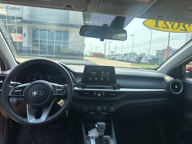 Photo of 2021 Currant Red Kia Forte
