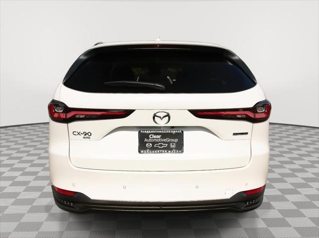 Photo of 2025 Rhodium White Premium Mazda CX-90 PHEV