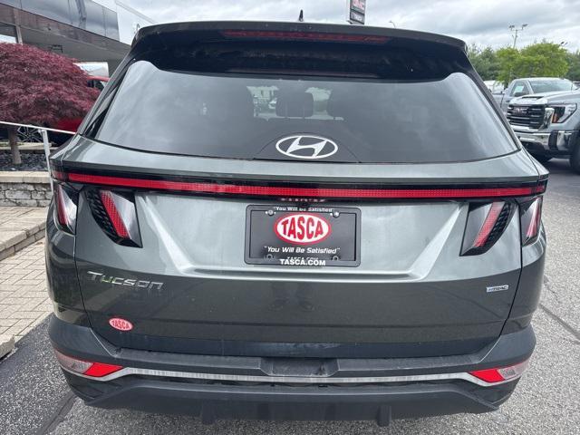 Photo of 2022 Amazon Gray Hyundai TUCSON