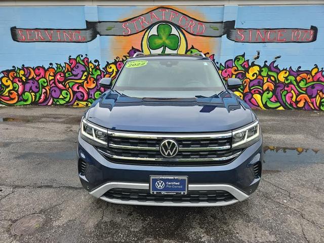 Photo of 2022 Tourmaline Blue Metallic Volkswagen Atlas