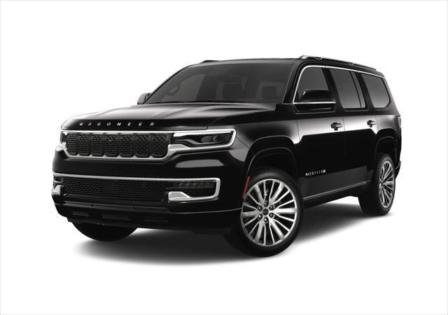 Photo of 2025 Diamond Black Crystal Pearlcoat Jeep Wagoneer