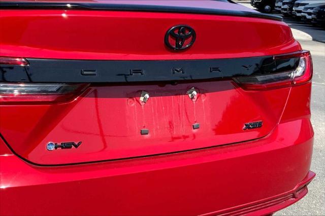 Photo of 2025 Supersonic Red/Midnight Black Metallic Toyota Camry