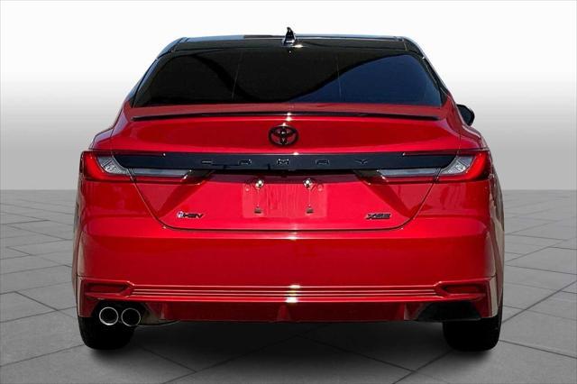 Photo of 2025 Supersonic Red/Midnight Black Metallic Toyota Camry