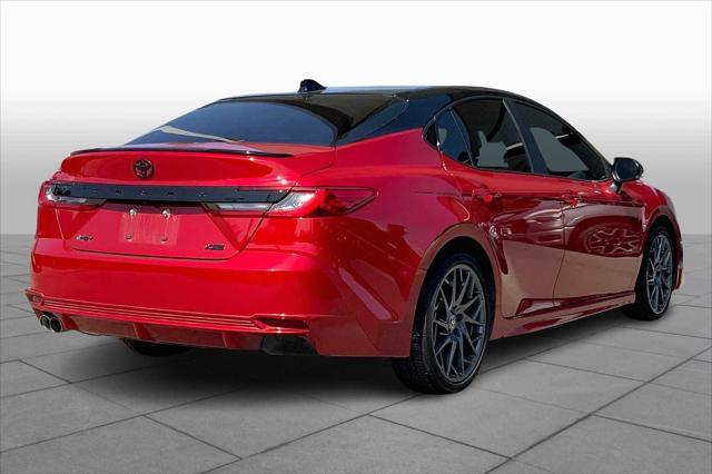 Photo of 2025 Supersonic Red/Midnight Black Metallic Toyota Camry