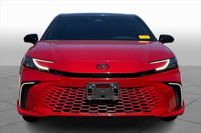 Photo of 2025 Supersonic Red/Midnight Black Metallic Toyota Camry
