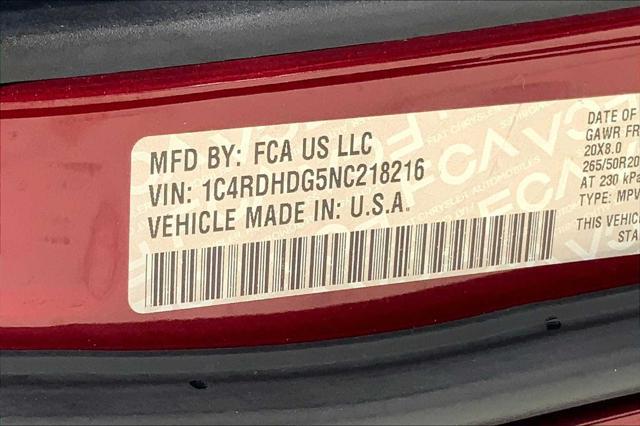 Photo of 2022 Octane Red Pearlcoat Dodge Durango