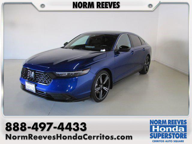 Photo of 2023 Blue Honda Accord Hybrid