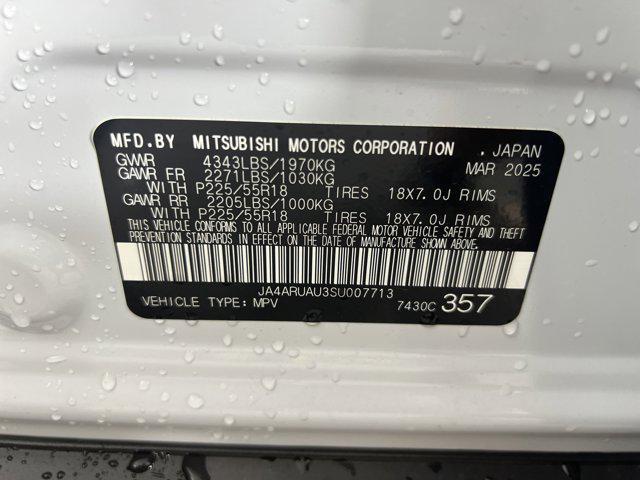 Photo of 2025 White Diamond Mitsubishi Outlander Sport