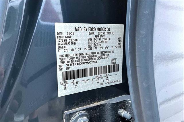 Photo of 2023 Vapor Blue Metallic Ford Mustang Mach-E