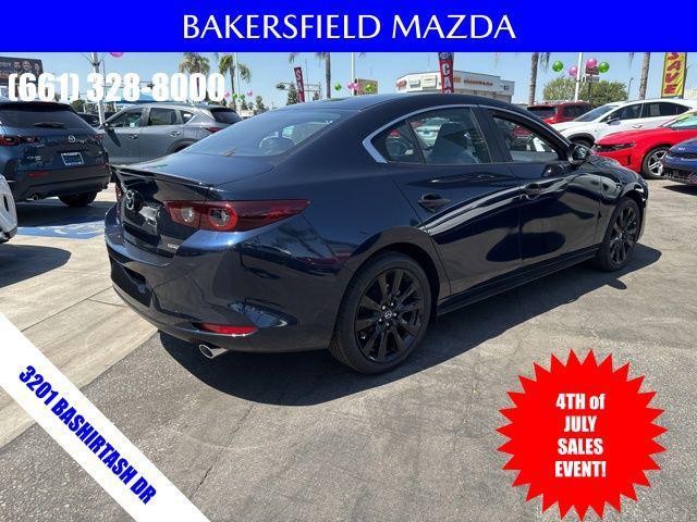 Photo of 2025 Deep Crystal Blue Mica Mazda Mazda3