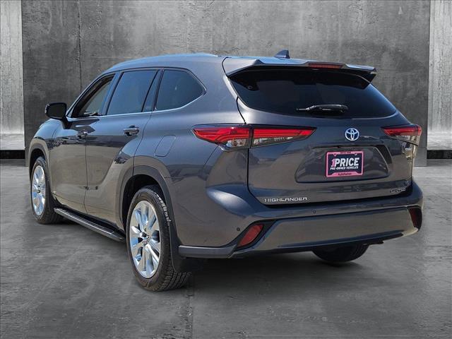 Photo of 2022 Magnetic Gray Metallic Toyota Highlander Hybrid