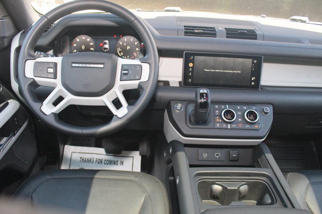Photo of 2024 Santorini Black Metallic Land Rover Defender