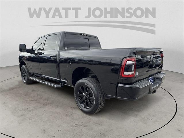Photo of 2024 Diamond Black Crystal Pearlcoat RAM 2500